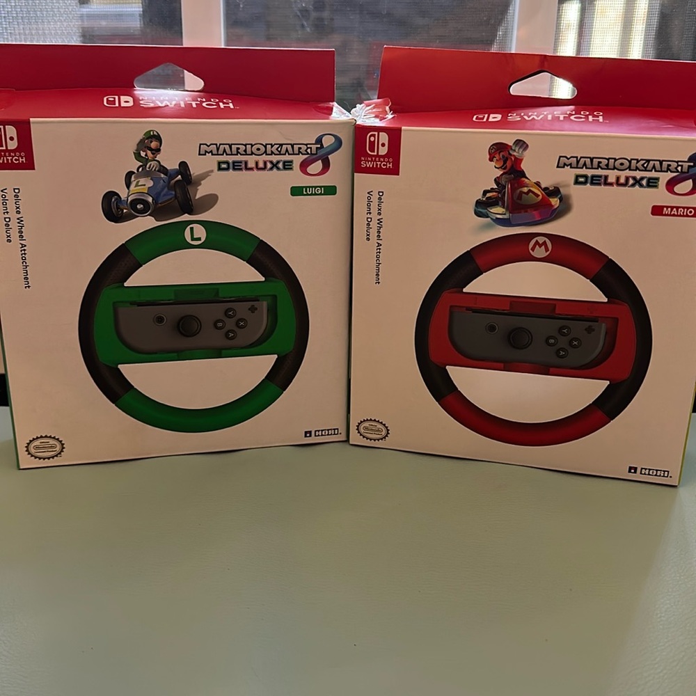 Nintendo Switch Super Mario Deluxe Steering wheels